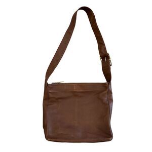 Kelly Tooke Brown Leather Shoulder Crossbody Bag